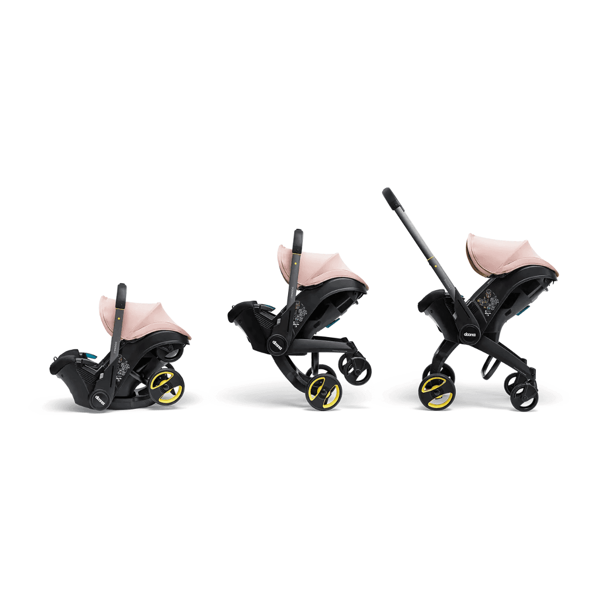 Seggiolino Auto e Passeggino Doona I i-Size - Vari Colori – Blush Pink