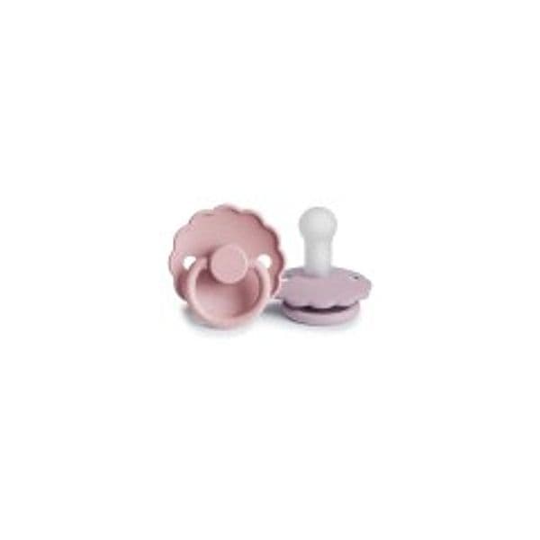 Succhietto Frigg B Silicone 2 in 1 Daisy-Baby Pink e S. Lilac-Varie Misure – 6 mesi +