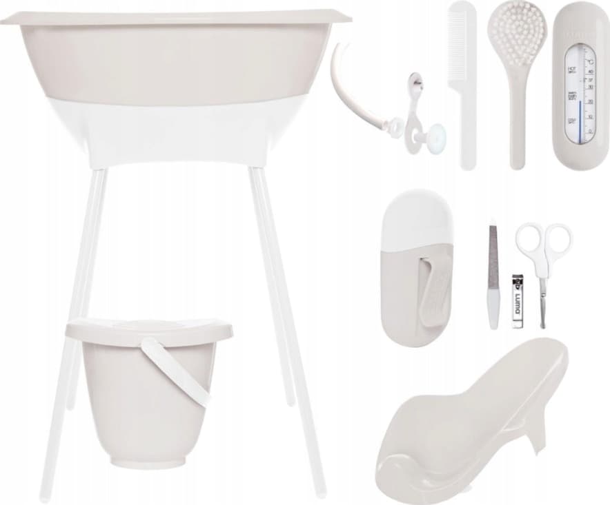 Set da bagno e cura del corpo Luma con secchiello-Vari colori – Pure Oat