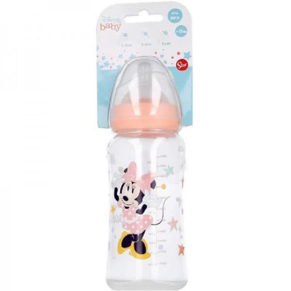 Biberon Minnie Disney Baby Tettarela Silicone 3 Posiz.