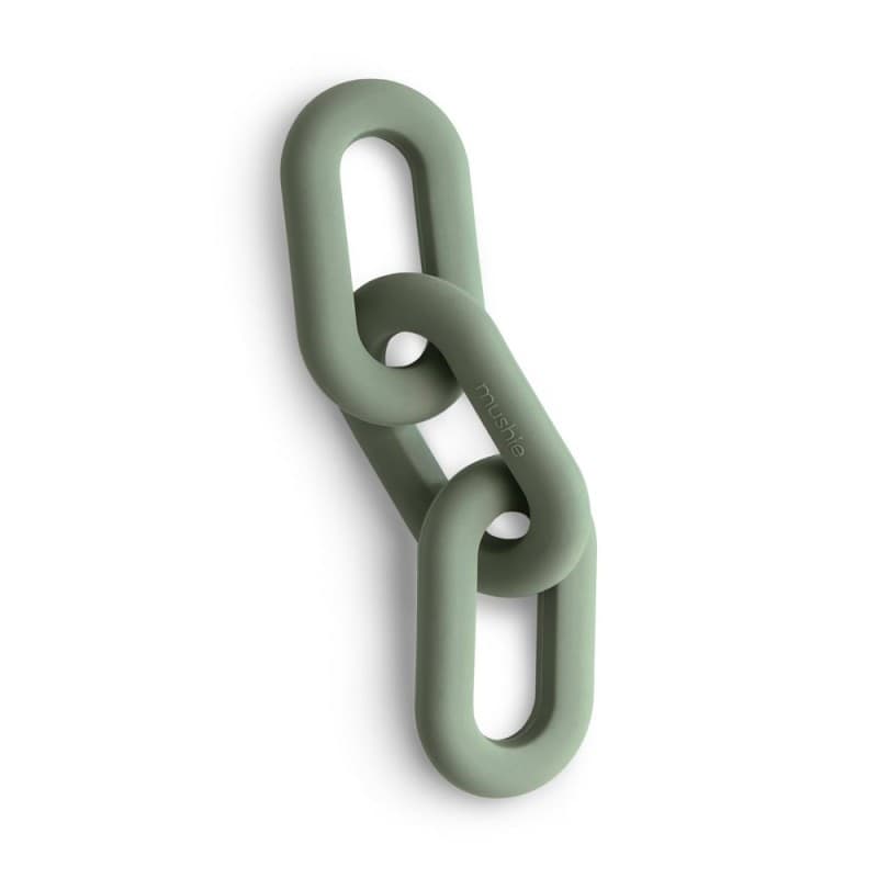 Massagengive Mushie Link Silicone 20x5 - Vari Colori – Verde