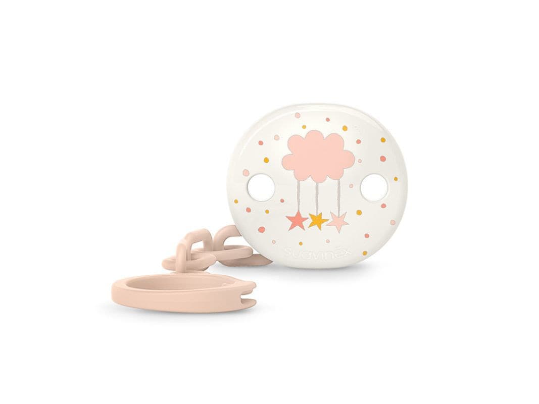 Clip Ovale per Succhietto Suavinex Dreams - Vari Colori – Rosa