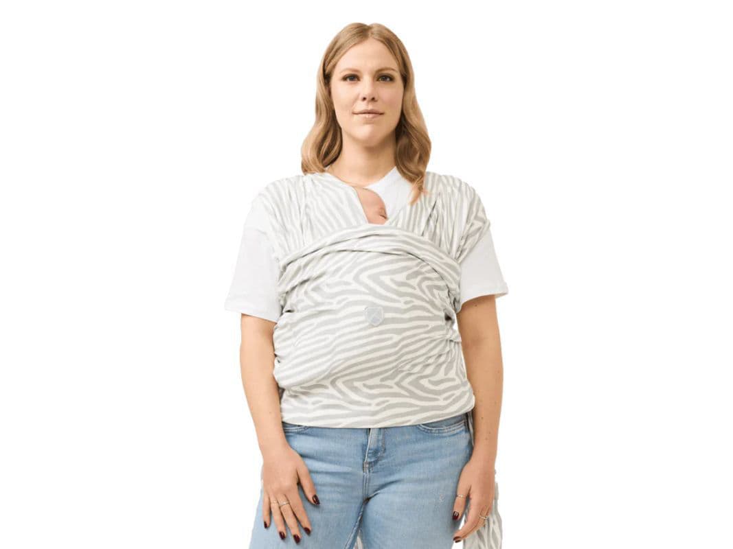 Fascia Porta Bebè KoalaBabycare Cuddle Band 2 – Tiger White Grey