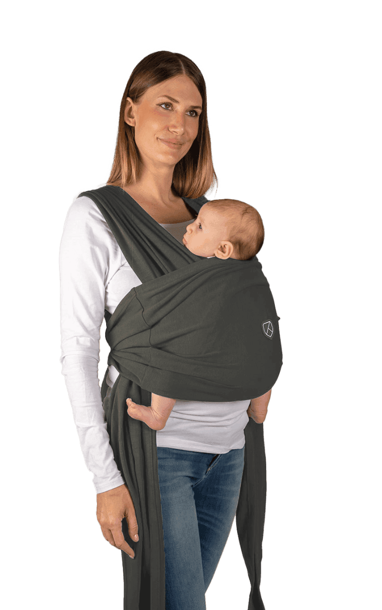 Fascia Porta Bebè KoalaBabycare Cuddle Band 2 – Grigio Scuro