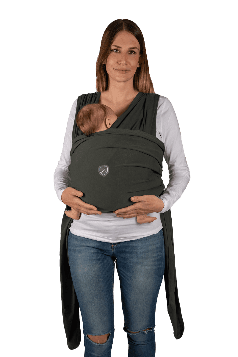 Fascia Porta Bebè KoalaBabycare Cuddle Band 2 – Grigio Scuro