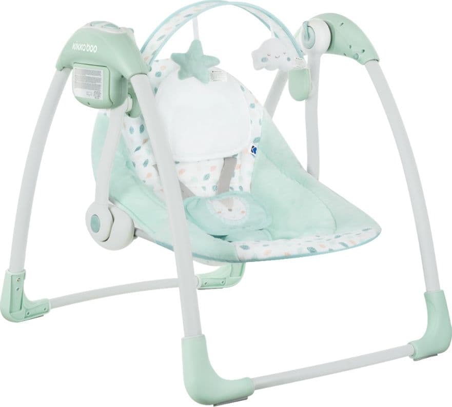 Altalena elettrica Chillo Hippo Dreams Kikkaboo – Menta – Kikka Boo