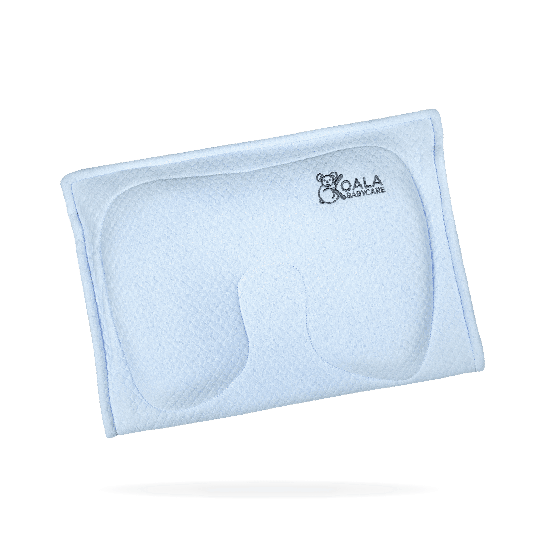 Cuscino Allattamento E Testa Piatta KoalaBabycare Perfect Head Breastfeeding – Azzurro