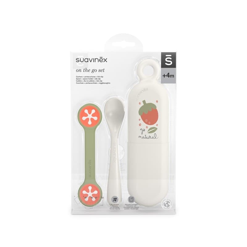 Set Portaposate Onthego Suavinex - Cucch+Reggi Bav - Vari Colori – Grigio