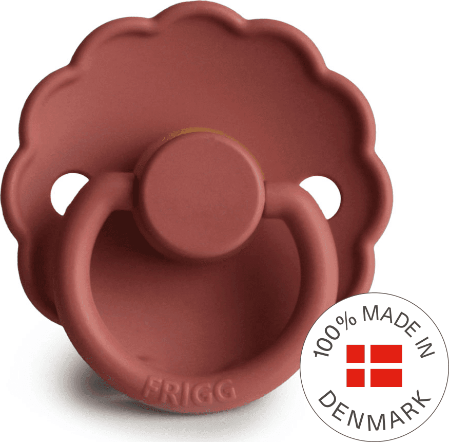 Ciuccio FRIGG Daisy Baked Clay – 0 - 6 Mesi