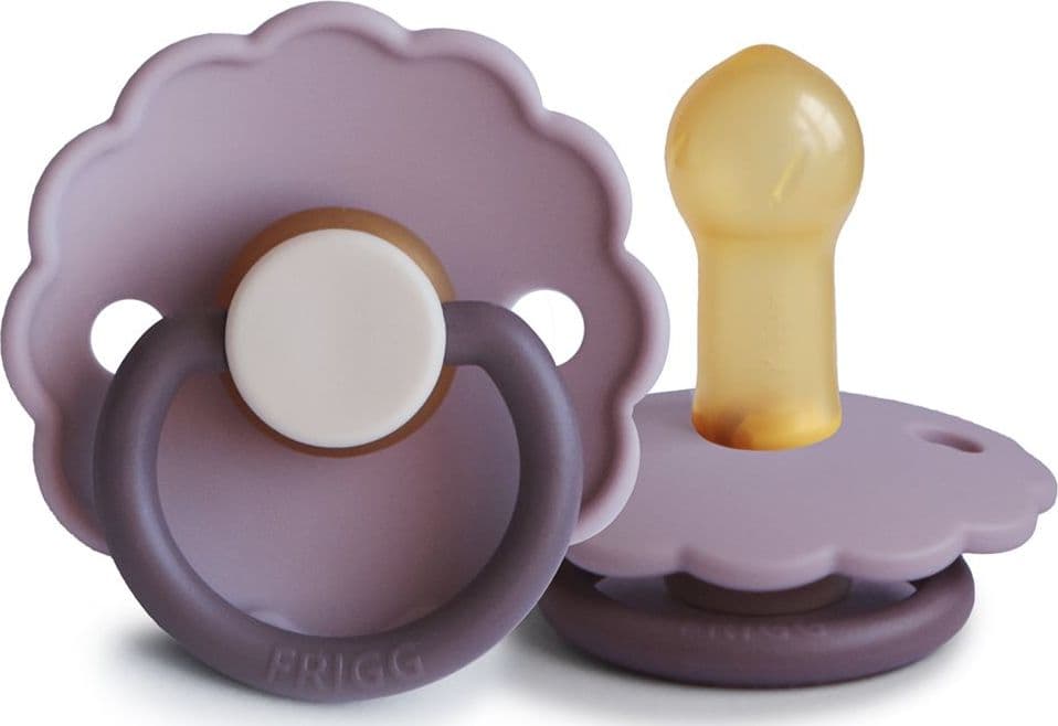Ciuccio Frigg Daisy Latex Lavander Haze - Varie Misure – 6 -18-mesi