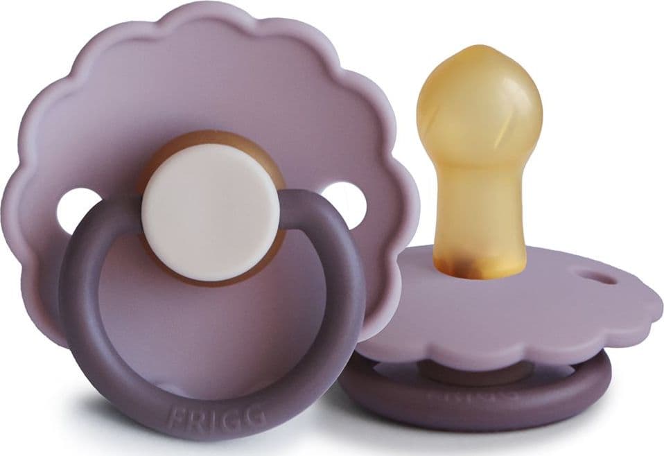Ciuccio Frigg Daisy Latex Lavander Haze - Varie Misure – 0 - 6 Mesi