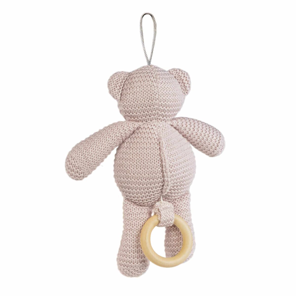 Orso Musicale a Maglia Pasito A Pasito WM – Rosa