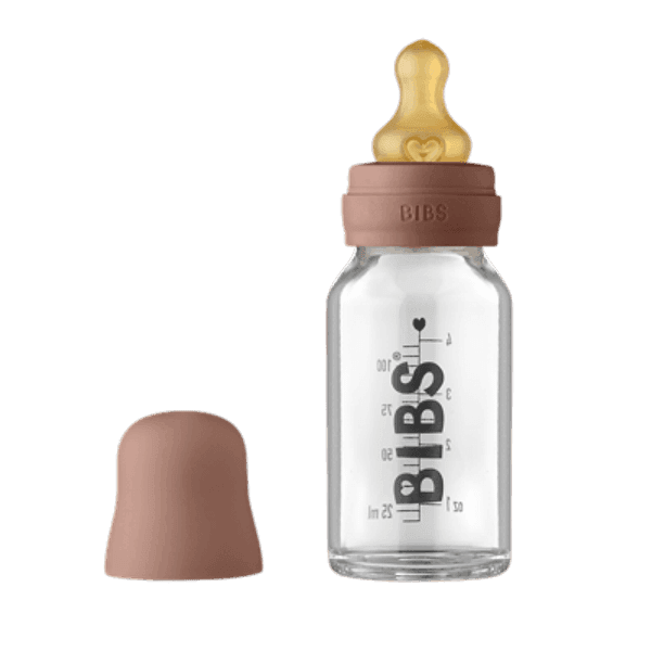 Set Completo Biberon BIBS Vetro 110ml – Marmotta
