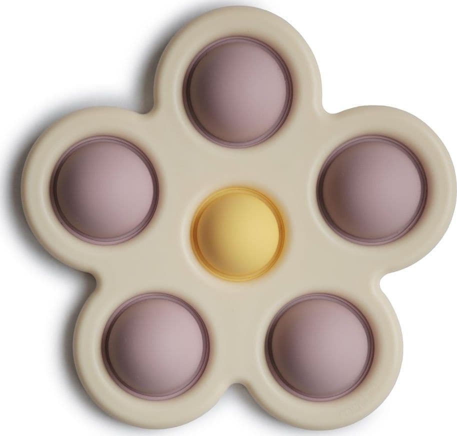 Gioco Mushie Flower Press - Vari Colori – Lilla