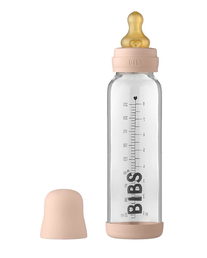 Set Completo Biberon BIBS Vetro 225ml – Cipria