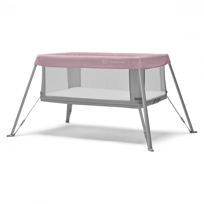 Lettino da Campeggio MOVI Kinderkraft – Rosa