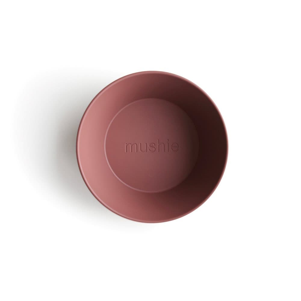 Set 2 Ciotole Mushie Round – Prugna