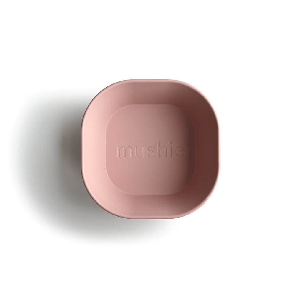 Set 2 Ciotole Mushie Square – Rosa