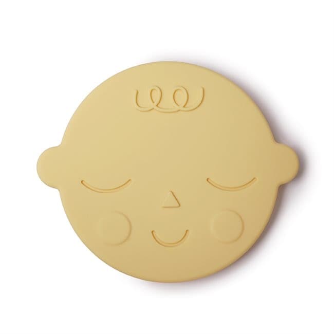 Dentarello Silicone Mushie Face - Vari Colori – Giallo