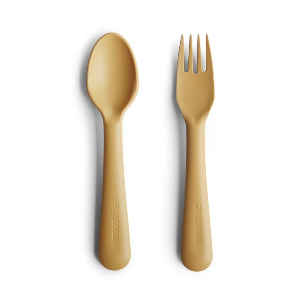 Set 2 Posate Mushie – Mostarda