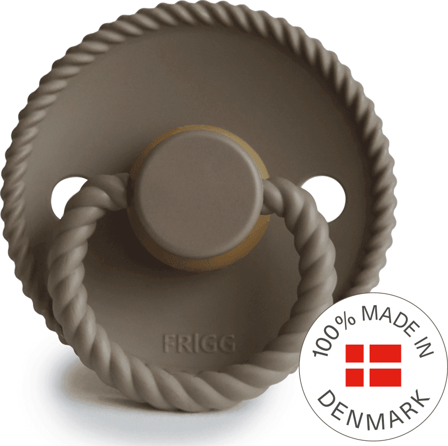 Ciuccio FRIGG Rope Portobello Latex – 0 - 6 Mesi