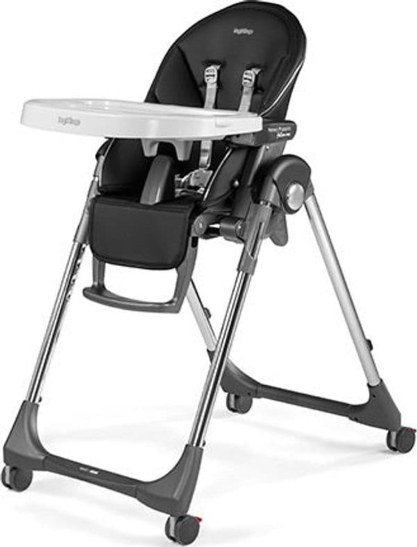 Seggiolone Peg Perego Prima Pappa Follow Me – Nero/Bianco