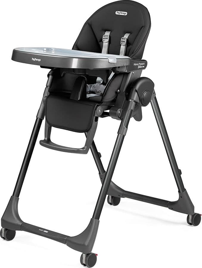 Seggiolone Peg Perego Prima Pappa Follow Me – True Black