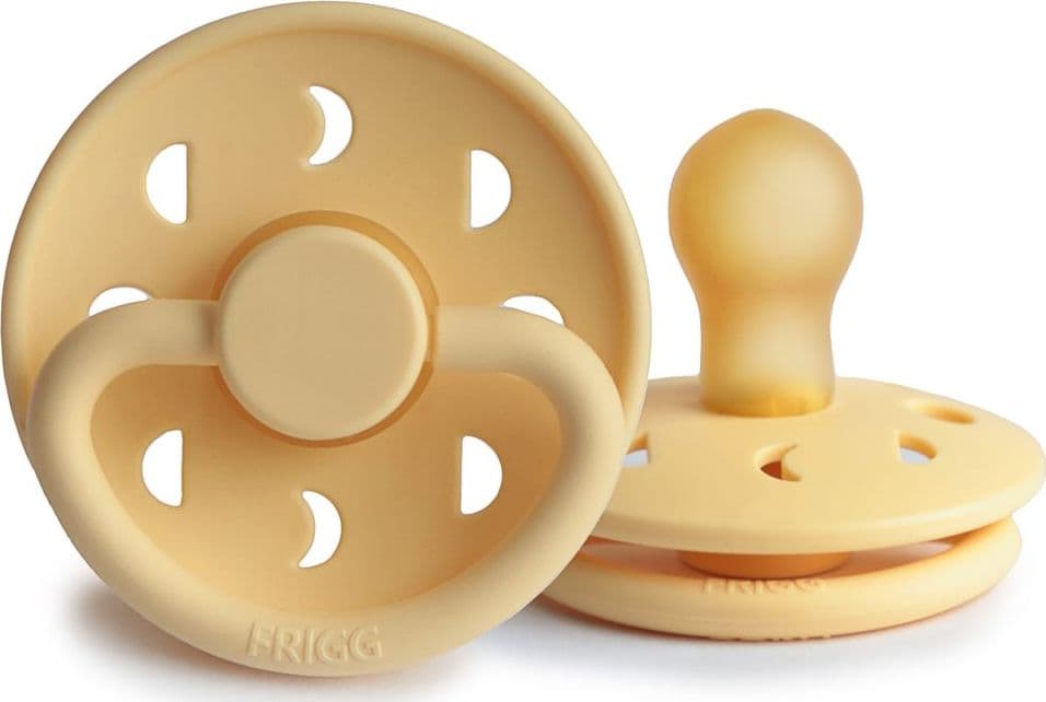 Ciuccio FRIGG Moon Phase Pale Daffodil Latex – 0 - 6 Mesi