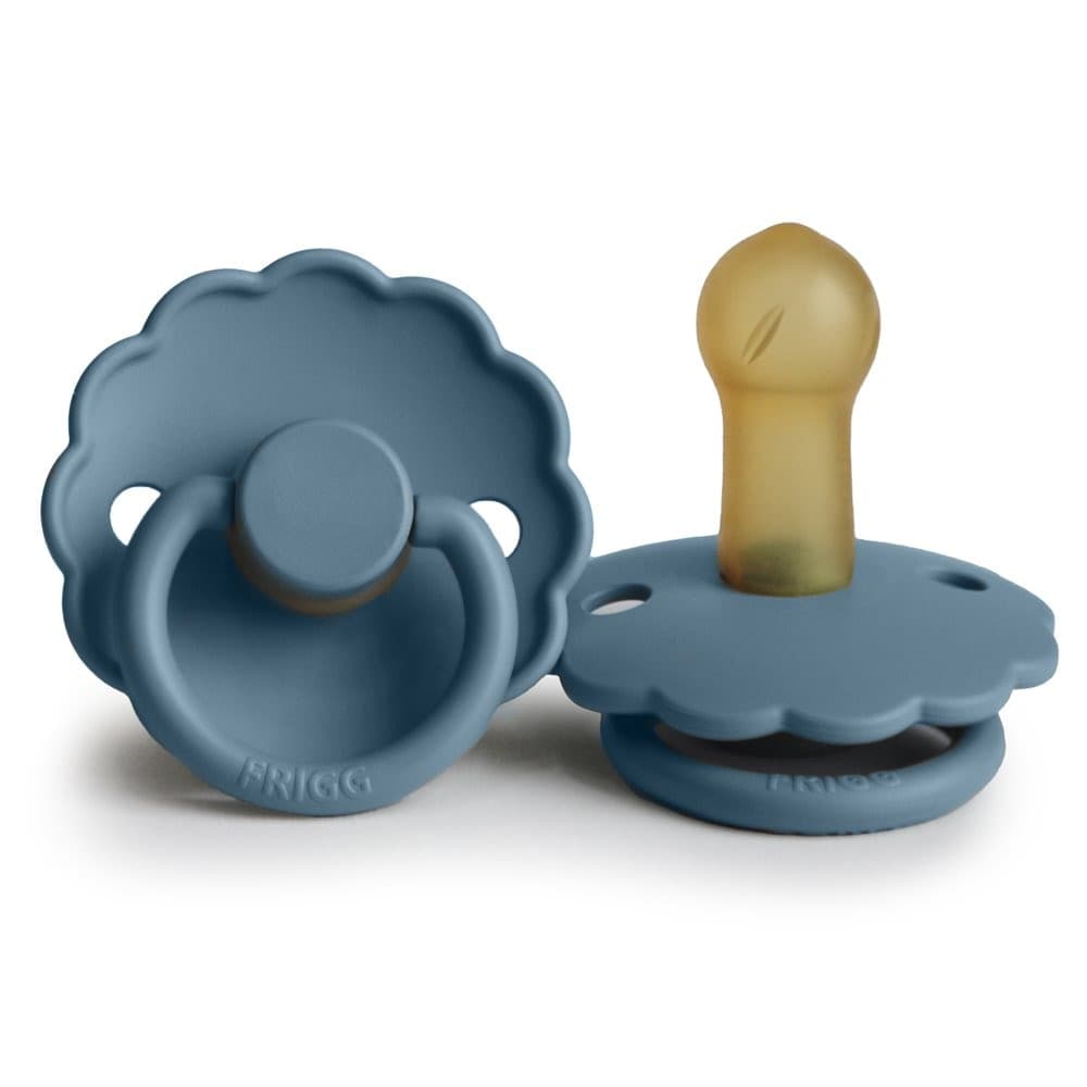 Ciuccio FRIGG Daisy Glacier Blue Latex – 6 -18-mesi