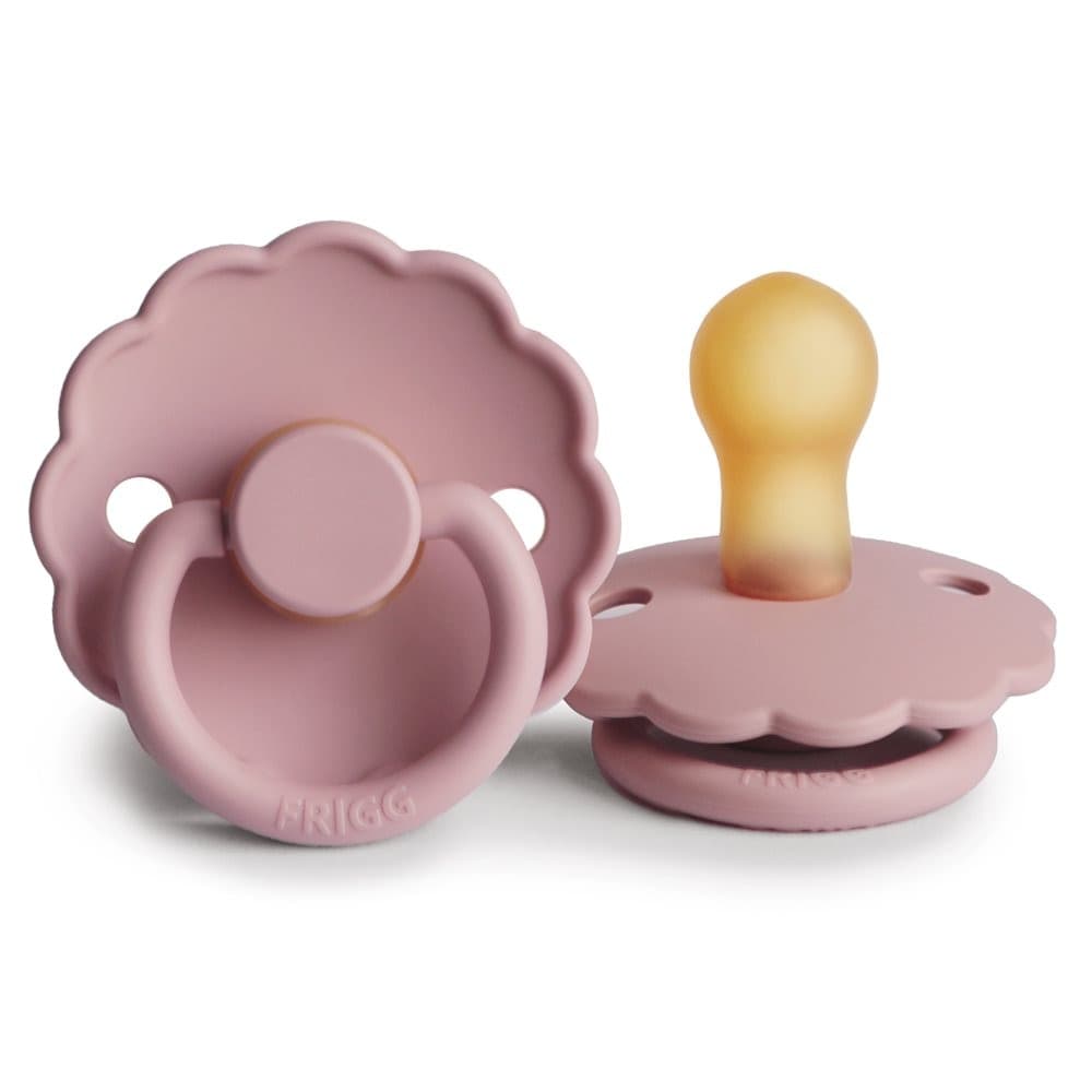 Ciuccio FRIGG Daisy Baby Pink Latex  - 2