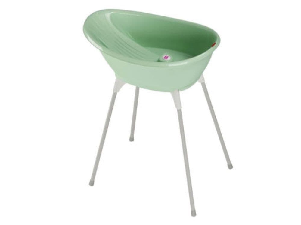 Vaschetta Bella Bath Kit Completo Ok Baby Linea Pastello Colori Assortiti – Verde