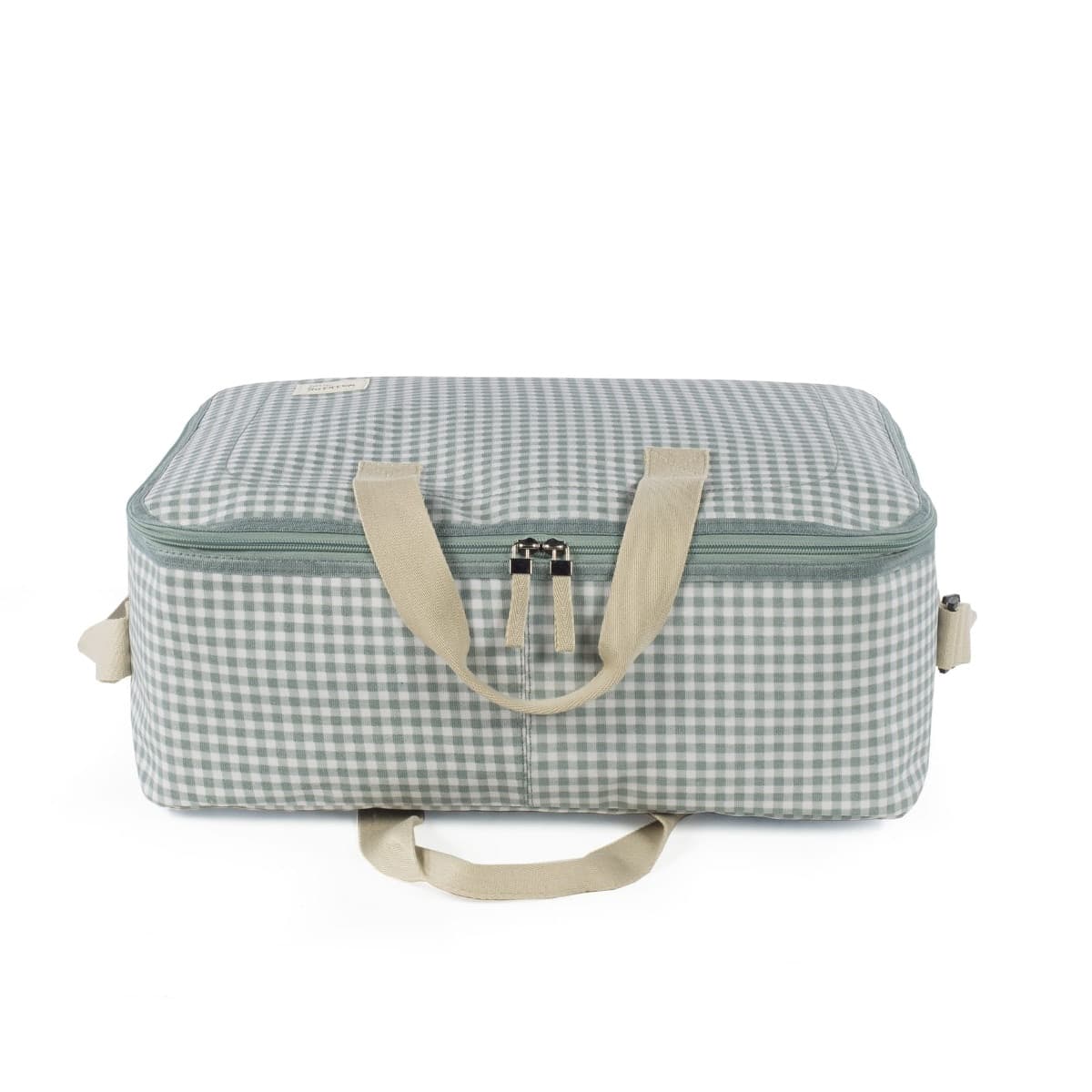Valigia Pasito A Pasito Walking Mum I Love Vichy – Verde
