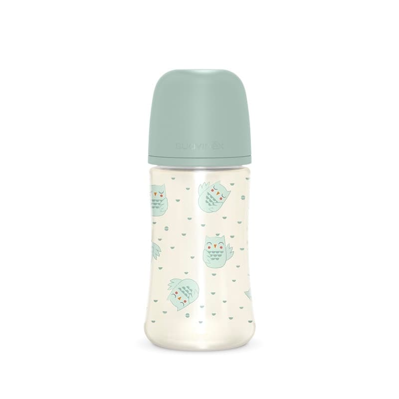 Biberon Suavinex Bonhomia Plastica Sil. SX PRO 270 ml Civetta - Vari Colori – Verde