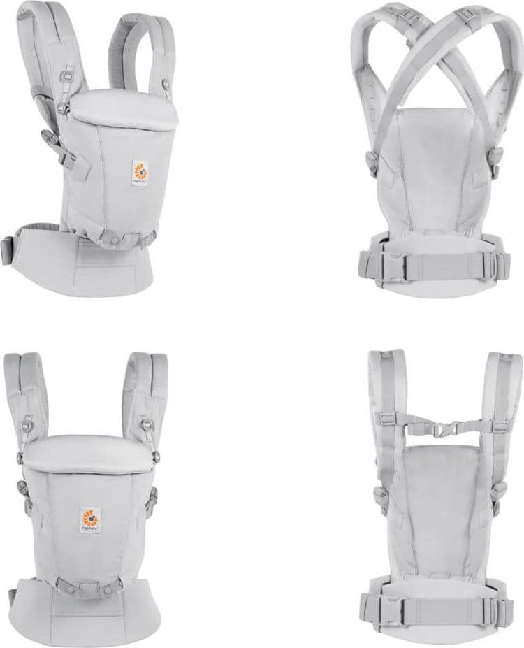 Marsupio Ergobaby Adapt 2.0 Soft Touch Cotton – Perla