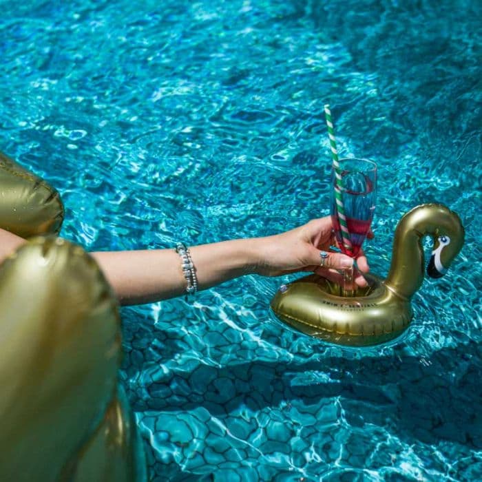 Portabicchiere Gonfiabile Swim Essentials – Oro