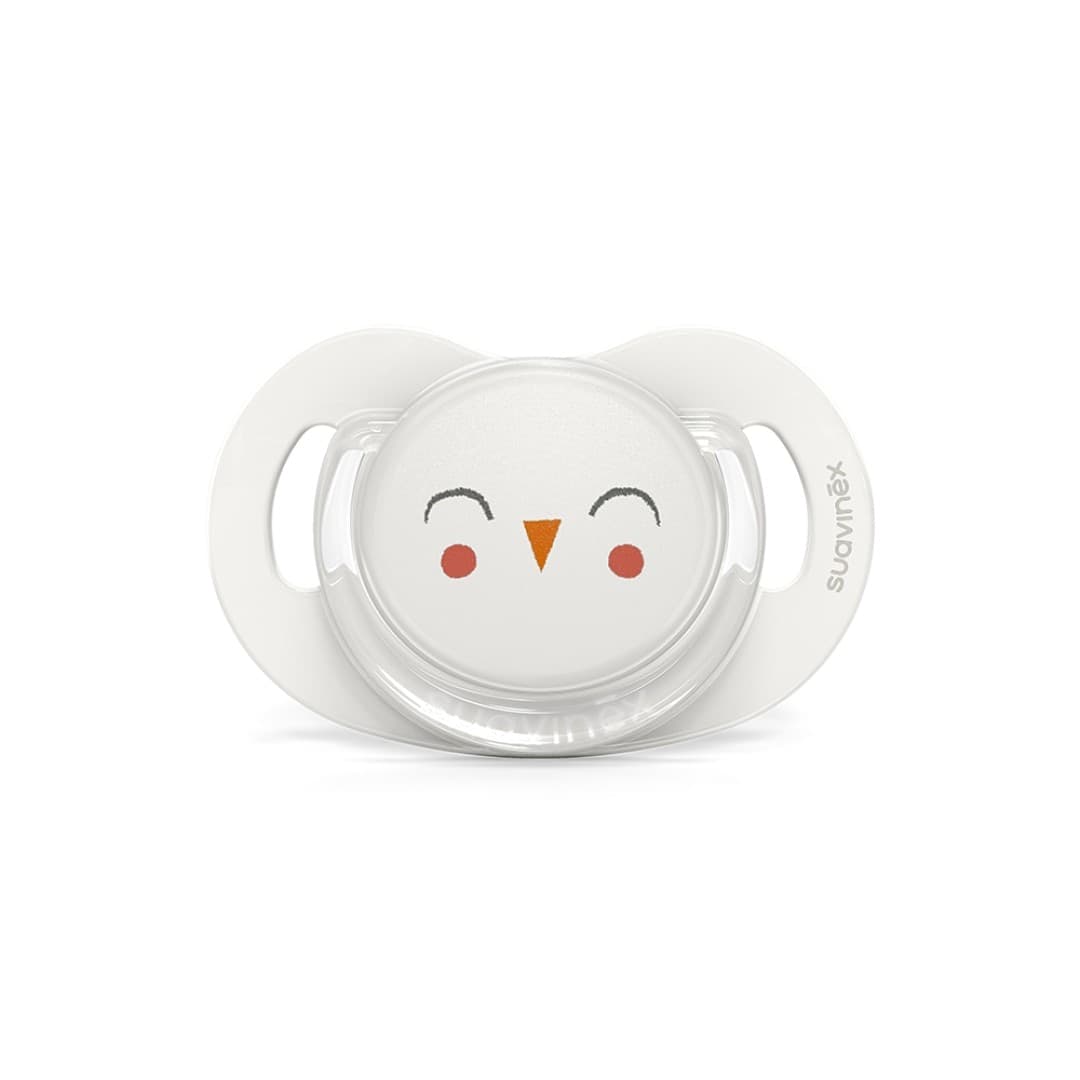 Succhietto Suavinex Bonhomia Silicone SX PRO Bianco - Varie Misure – 6 -18-mesi
