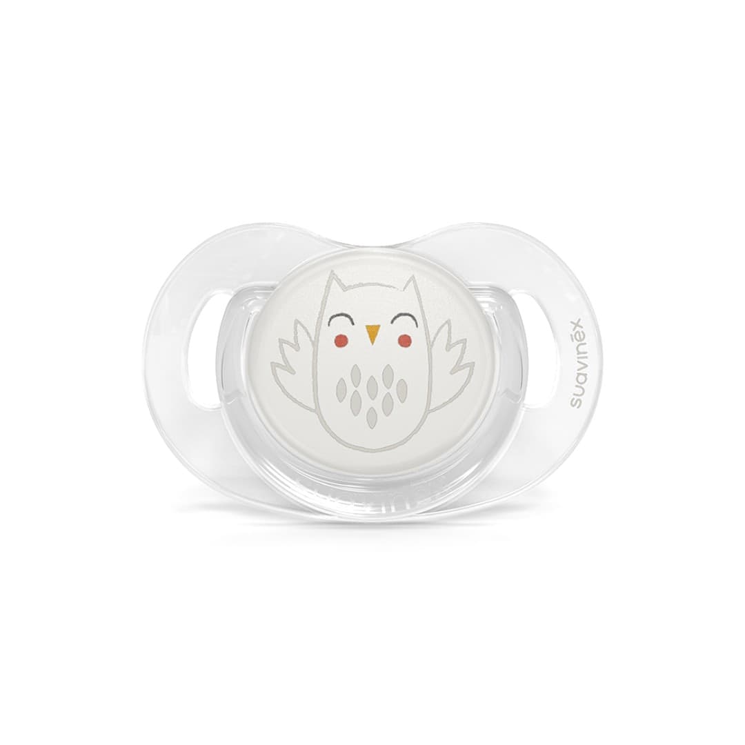 Succhietto Suavinex Bonhomia Silicone SX PRO Bianco - Varie Misure – 0 - 6 Mesi