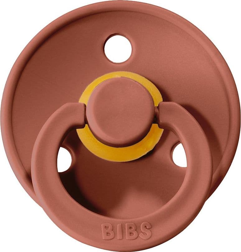 Set 2 Ciucci BIBS Colour Caucciù 6-18 mesi – Rosa Cipria/Woodchuck