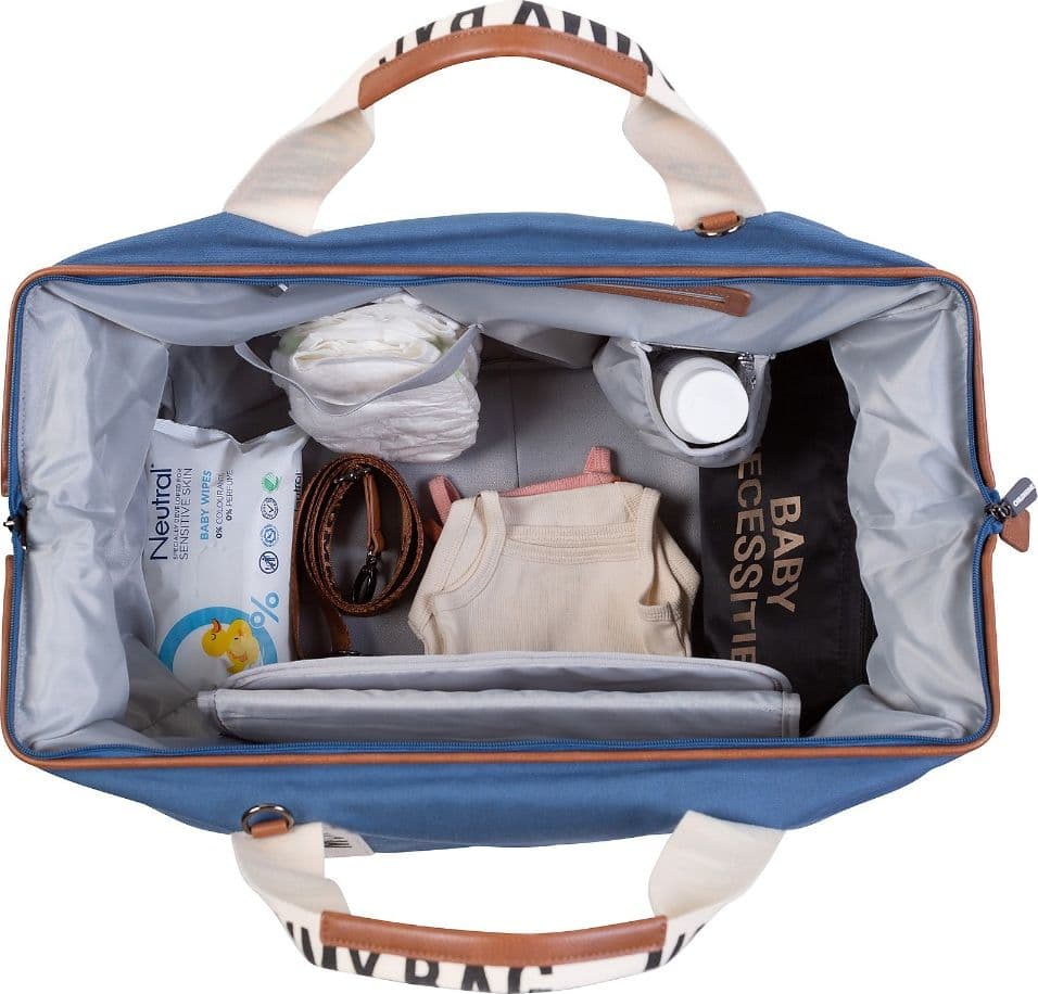 Borsa Childhome Mommy Bag - Nuovo Look Sportivo – Indaco