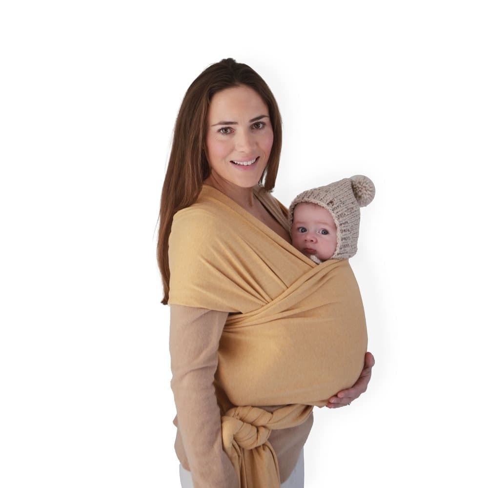 Marsupio Mushie Baby Carrier Wrap - Vari Colori – Mostarda