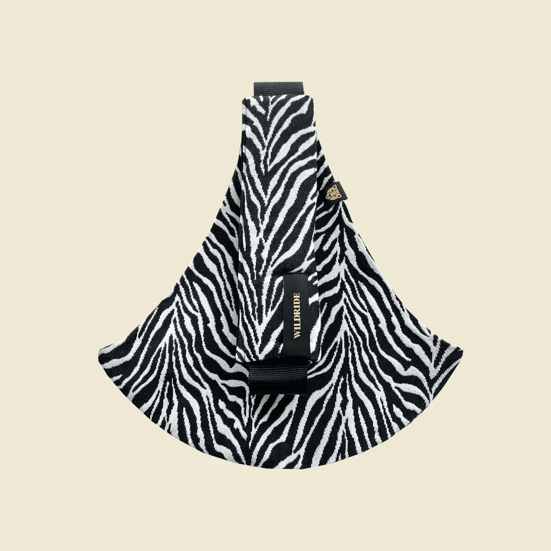 Marsupio Fascia Portabimbo Wildride Premium Collection - Varie Fantasie – Black Zebra
