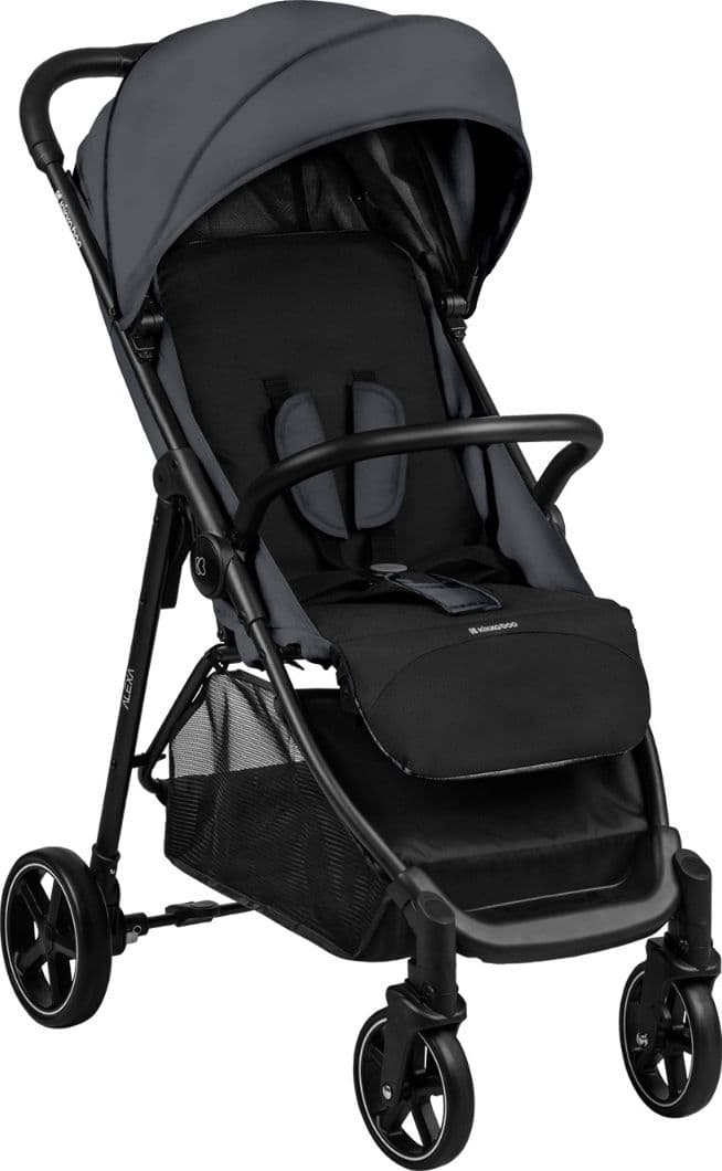 Passeggino Kikkaboo Leggero Alexa - Vari Colori – Grigio Scuro – Kikka Boo