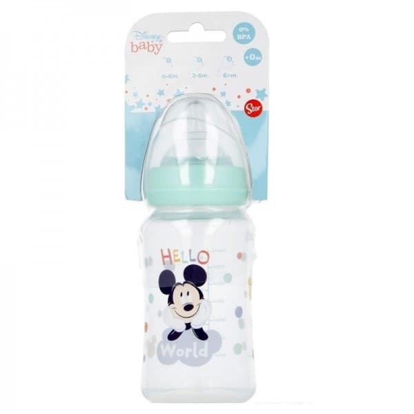 Biberon Mickey Disney Baby Tettarela Silicone 3 Posiz.