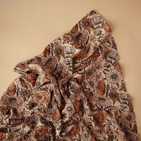 Mussola Mushie Print - Varie Fantasie – Talco e fiori
