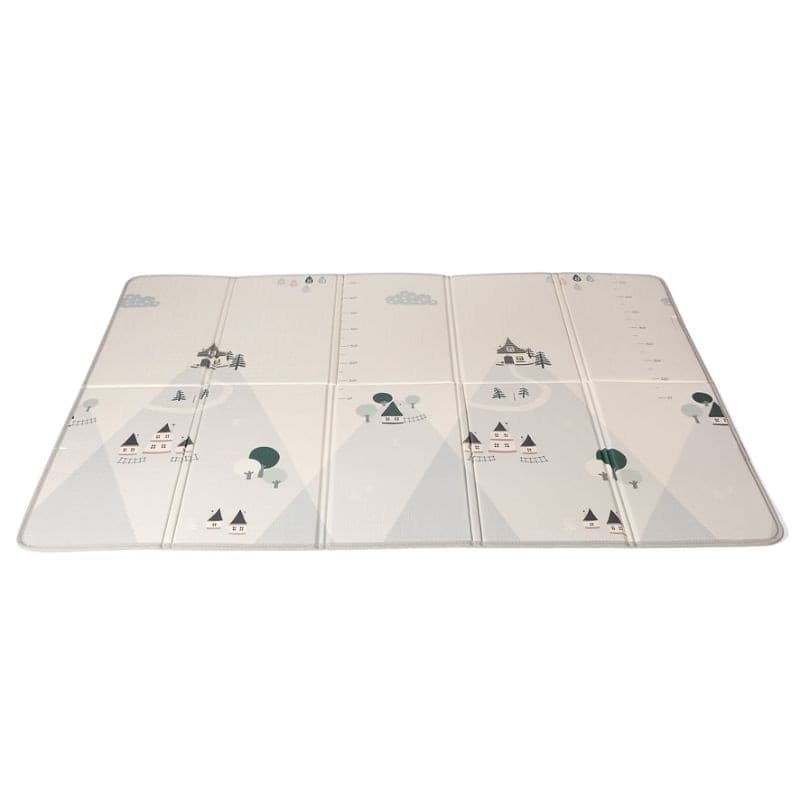 Tappeto Pieghevole Reversibile Kiokids 200x150 cm – Lilla