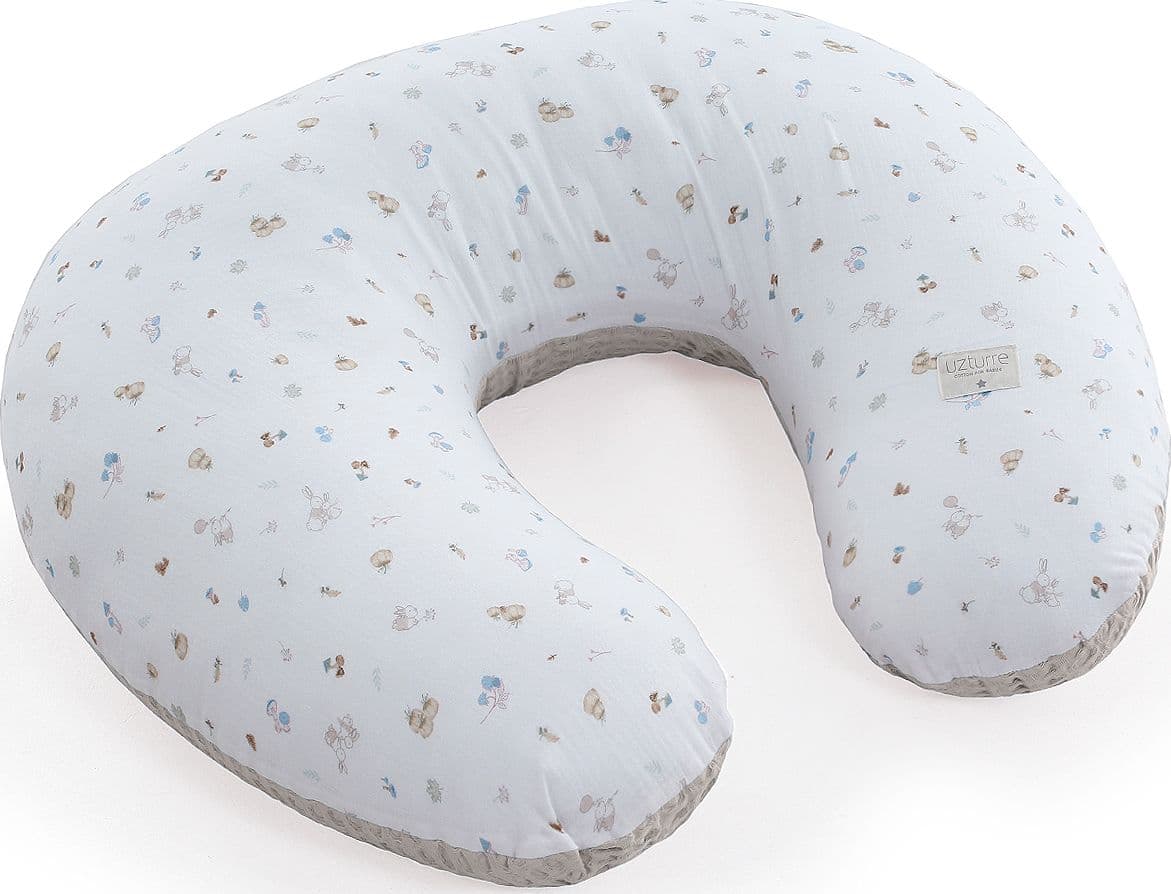 Cuscino Allatamento Piccolo Uzturre Benjamin – Grigio chiaro