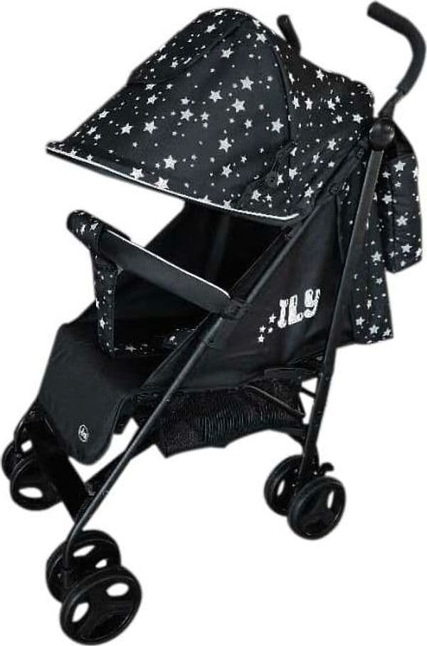 Passeggino Leonie Ily con Borsa Mamma – Bianco & Nero