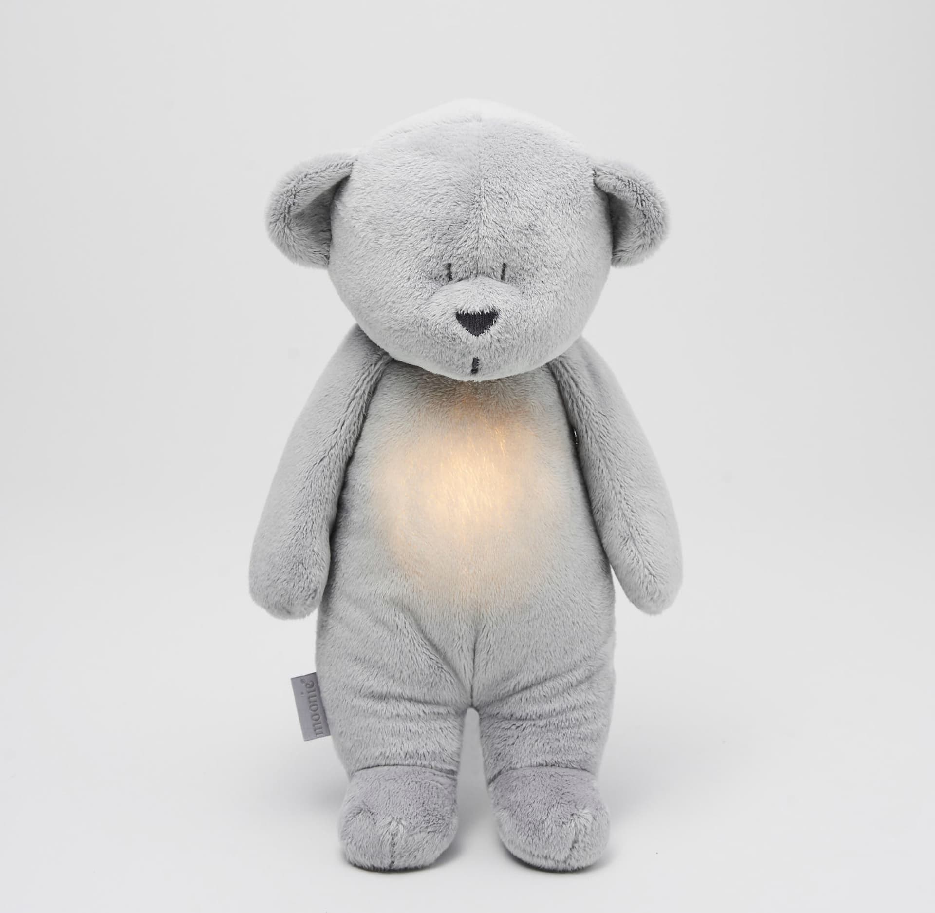 Humming Bear with Lamp Moonie – Silver