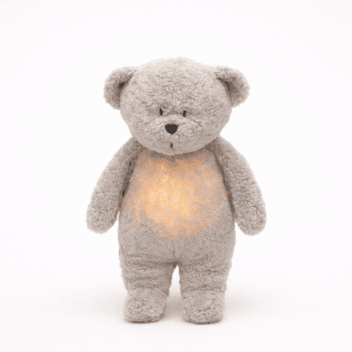 Orsetto Vintage con Lampada Moonie 2.0 – Grigio