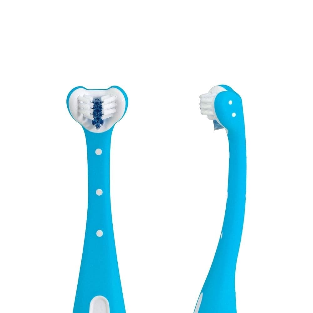 Spazzolino da Denti Frida Baby Triangolare ToothHugger – Blu